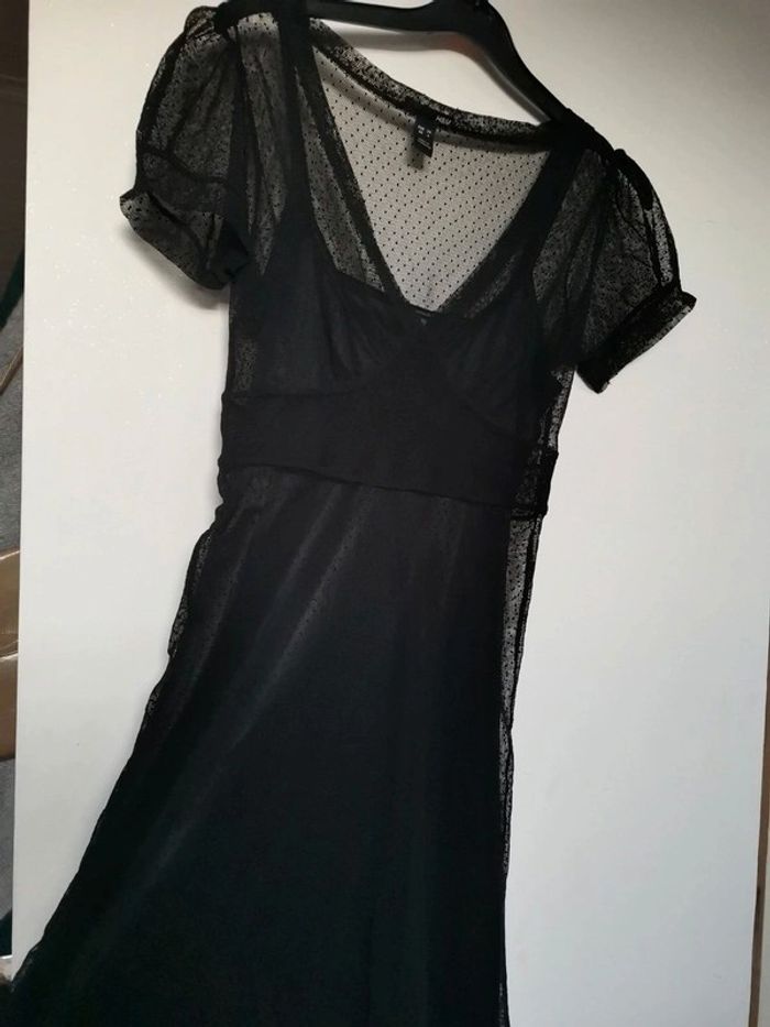 Jolie petite robe noire en plumetis Vintage 😍 - photo numéro 3