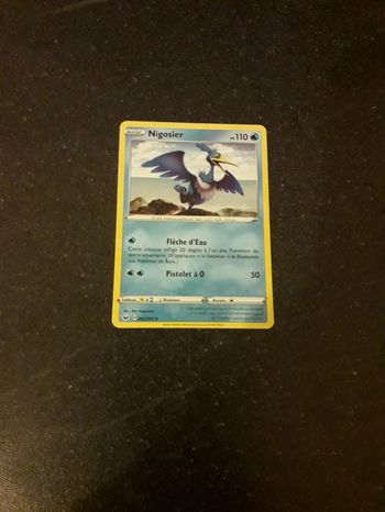 Nigosier carte Pokémon neuve
