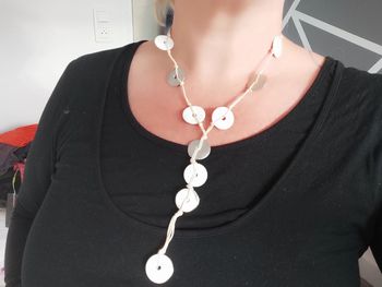 Ensemble collier boucle d'oreille promod