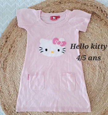 Robe hello kitty 4/5 ans