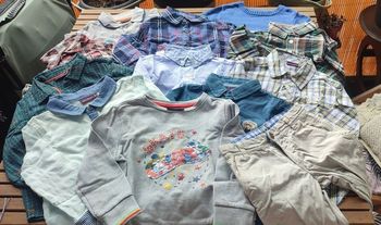 Lot pull, sweat, 2 chemises, gilet et pantalon léger, Sergent Major