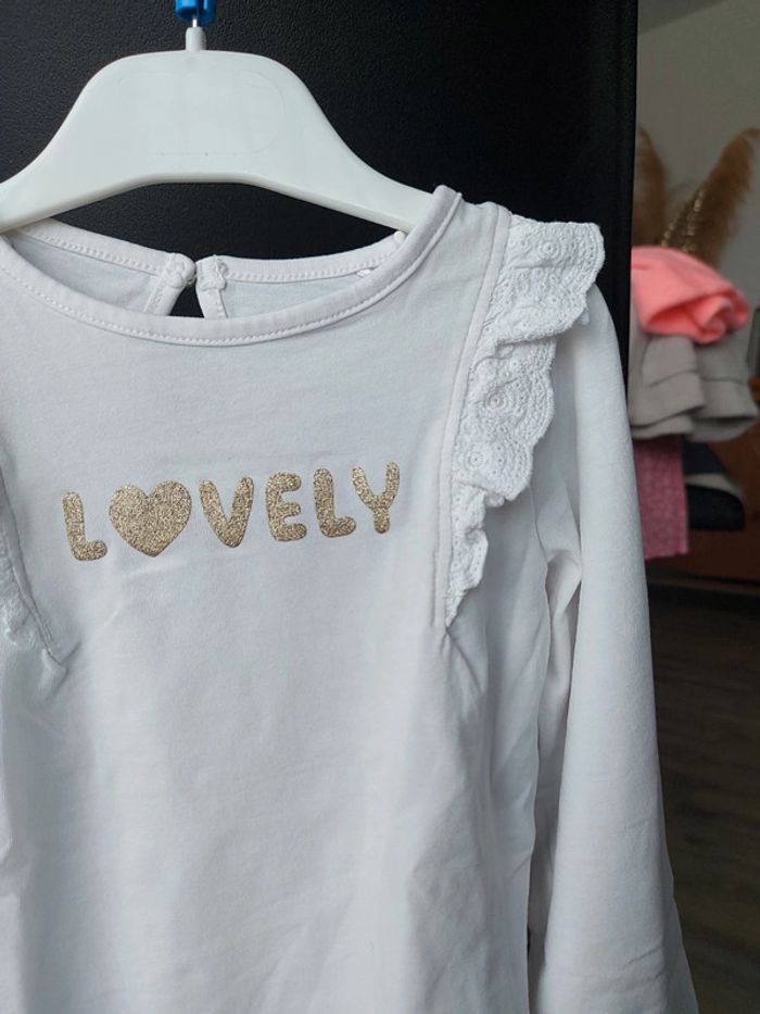 Tee-shirt manches longues blanc Orchestra 5 ans - photo numéro 3