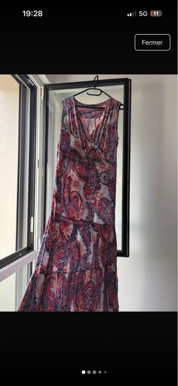 Robe à motif Bréal