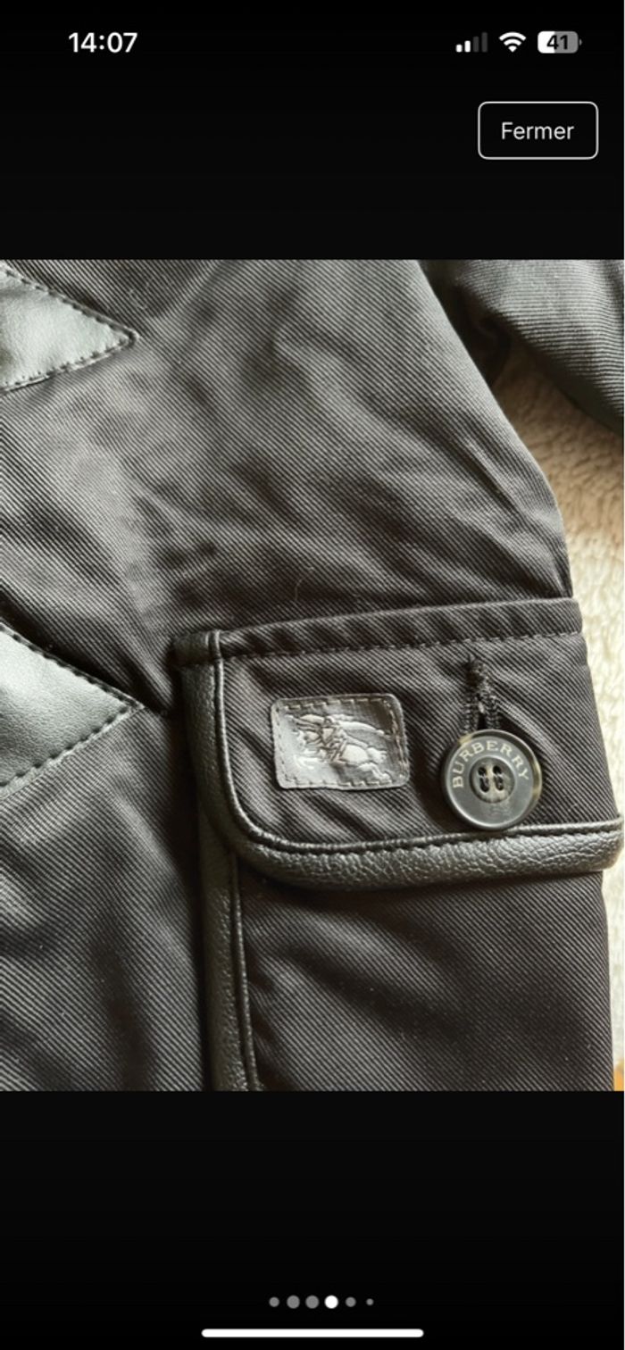 Duffle-coat baby Burberry 3mois - photo numéro 4