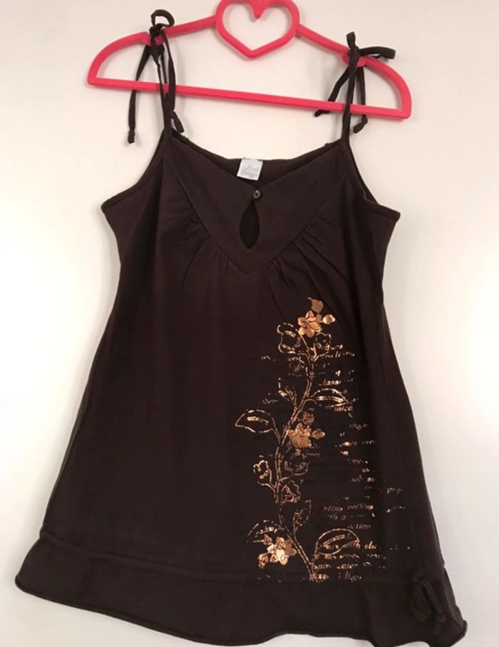 Top marron - photo numéro 2