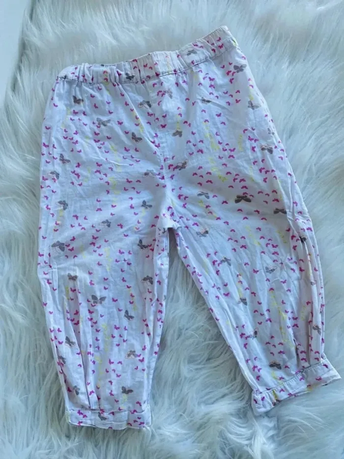 Pantalon été bébé fille 23/24 mois 2 ans - photo numéro 4