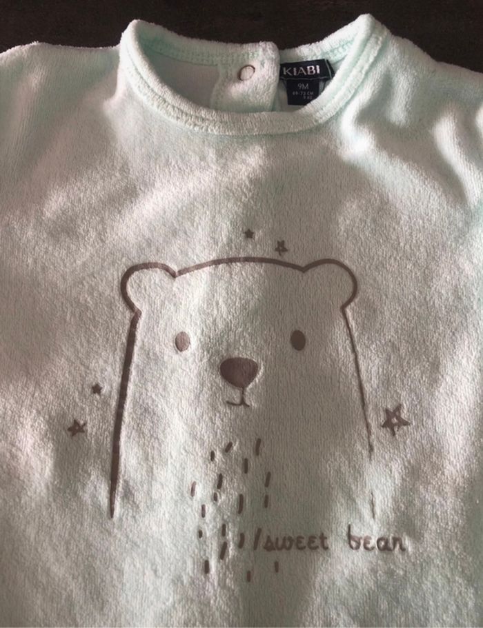 Pyjama bébé « Kiabi » 9 mois - photo numéro 2