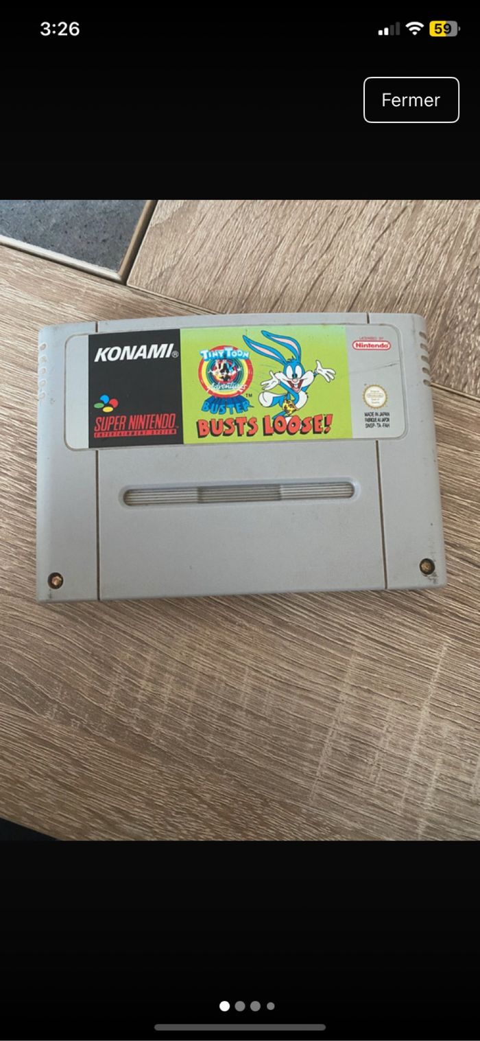 Tiny toon busts loose super nintendo