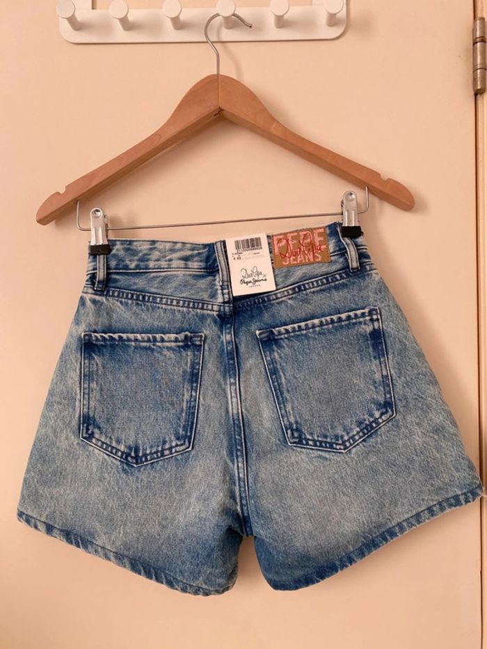Short en jean taille haute W 25 Dua Lipa x Pepe jeans - photo numéro 12