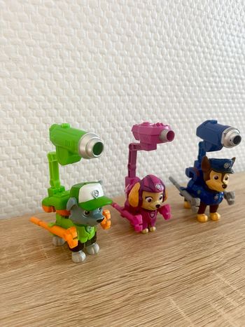 Lot de personnages avec flèches Paw Patrol 🌸