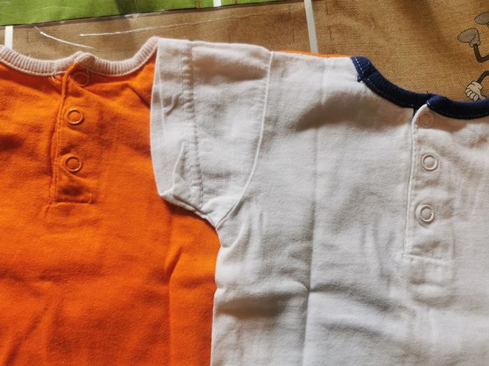 lot de 2 t-shirts taille 3 mois - photo numéro 7