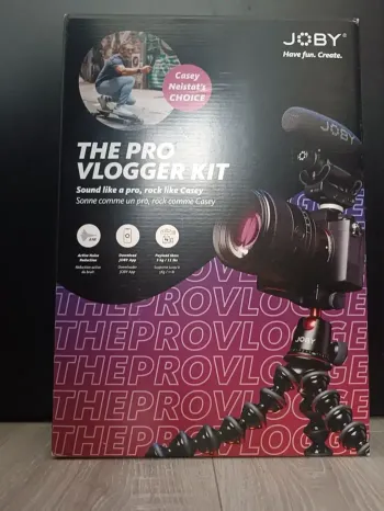 Kit Vlogging Pro JOBY GorillaPod 5K + Micro Wavo PRO