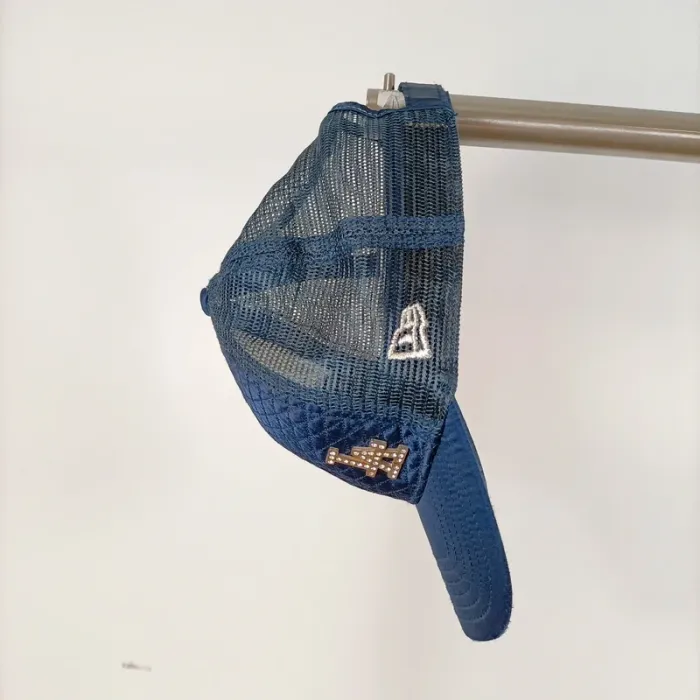 Casquette filet bleue LA Dodgers New Era, réglable, style streetwear T002 - photo numéro 2