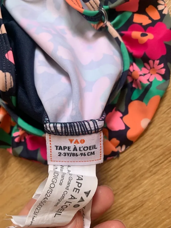 Maillot bain 2/3 ans TAO - photo numéro 5