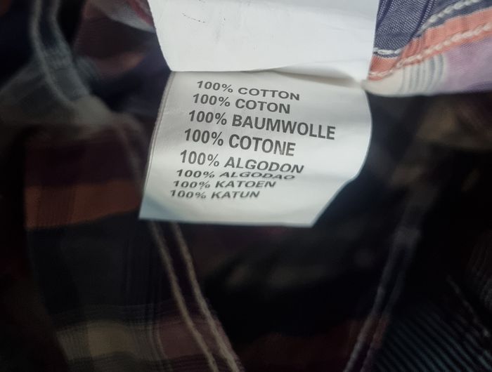 Chemise à carreaux manches courtes 14ans mixte - photo numéro 9