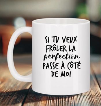 Mug drôle - perfection