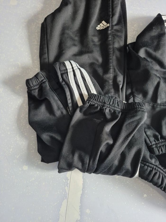 Jogging Adidas noir 8ans - photo numéro 3