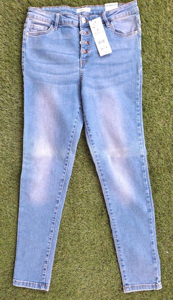 NEUF ! JEANS BLEU CLAIR SKINNY FIT - T.38 - CACHE-CACHE