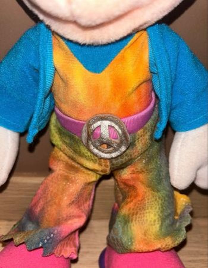 Peluche Disney Minnie Hippie 32 cm - photo numéro 3