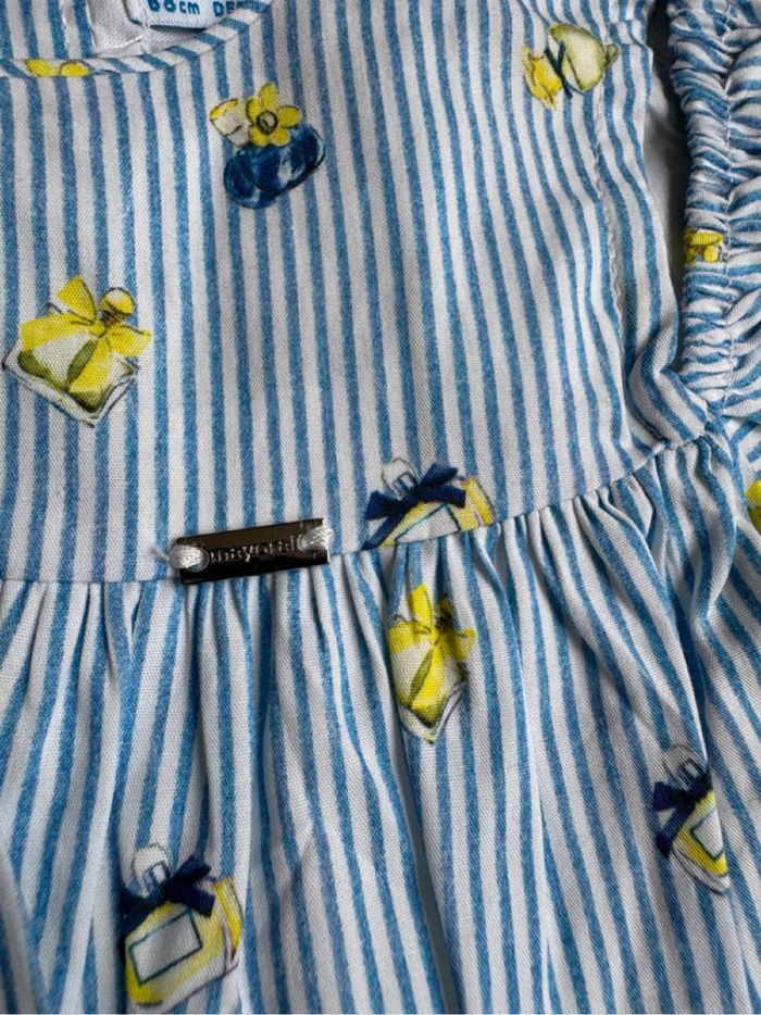 Combishort broderie et rayures mayoral - photo numéro 4