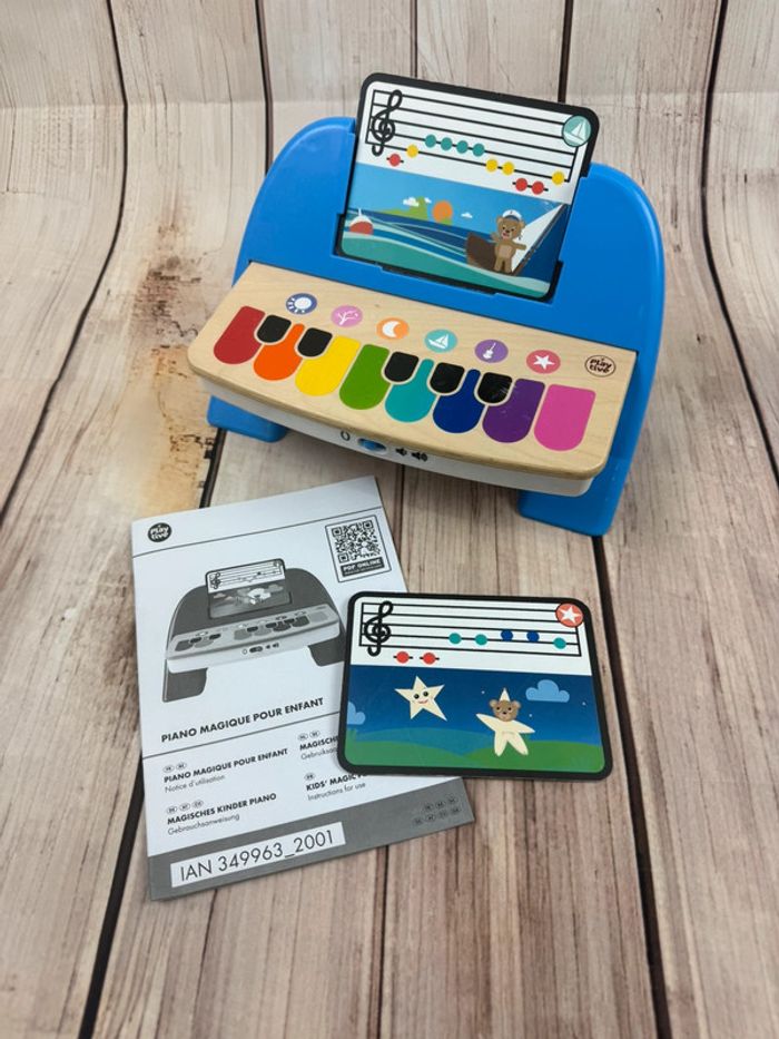 Piano magique Playtive pour enfant - Bois et plastique complet