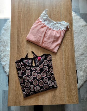 💕 2 magnifiques blouses fluide 💕 Taille 10 ans