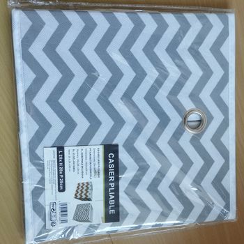 Casier pliable tissu intissé Neuf