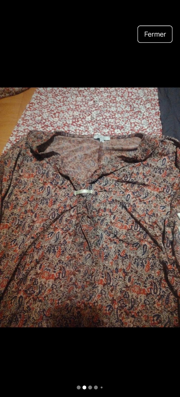 Lot tuniques et nuisette taille 50/52/54 - photo numéro 2