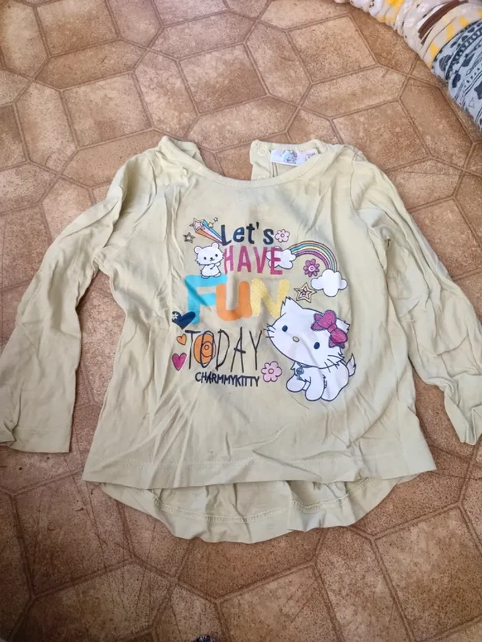 T-shirt charmmy kitty 2 ans