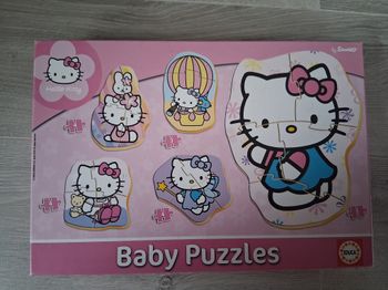 puzzle bébé hello kitty