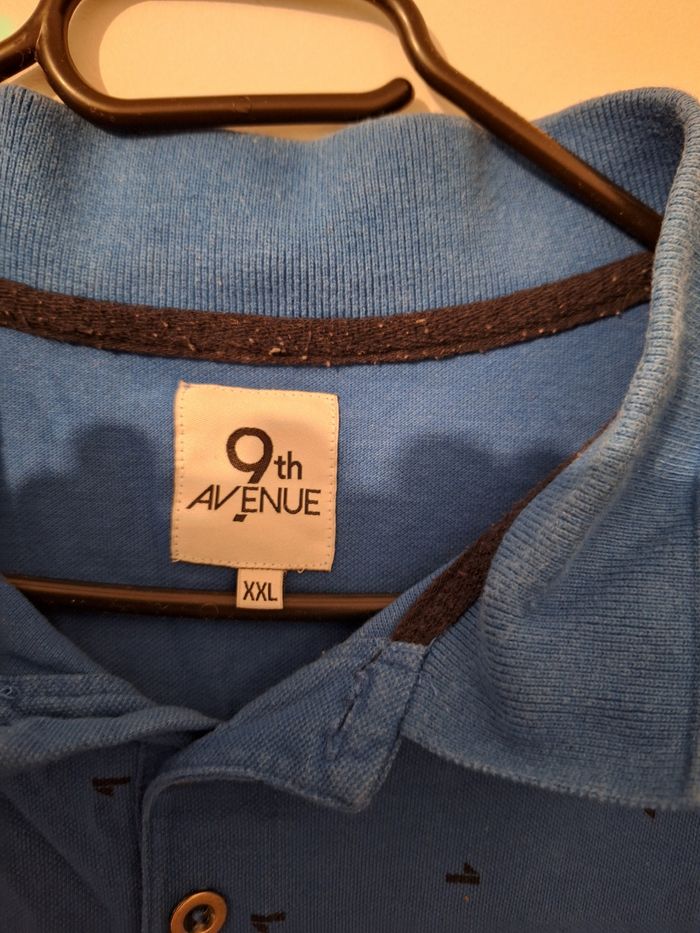 Polo bleu et noir - photo numéro 3