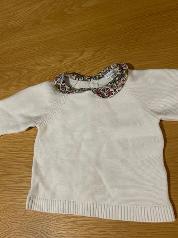 Pull col liberty Bout’chou 3 mois 