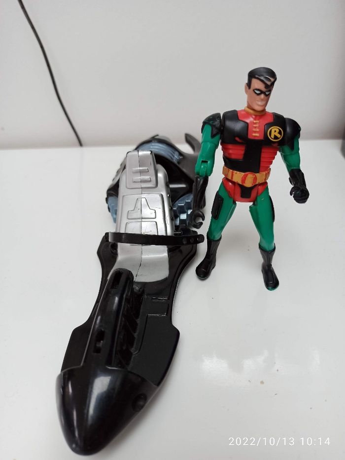 Incomplet : véhicules Batman avec robin - photo numéro 9