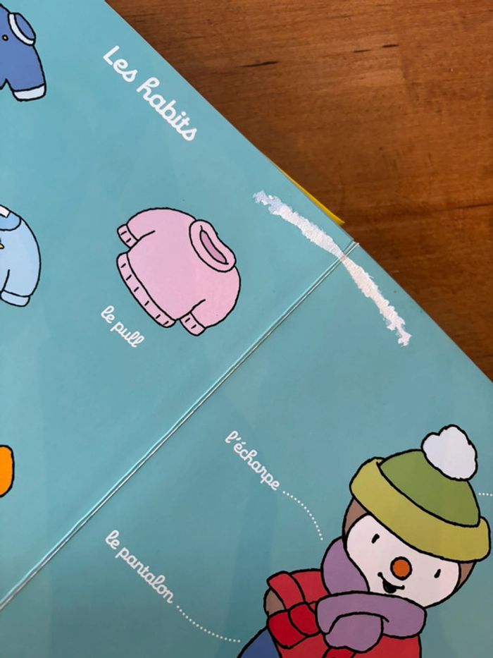 Bébé T’choupi - Mon gros imagier - Nathan - photo numéro 3