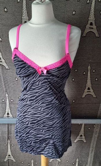 Nuisette tigré à bretelles réglable taille S