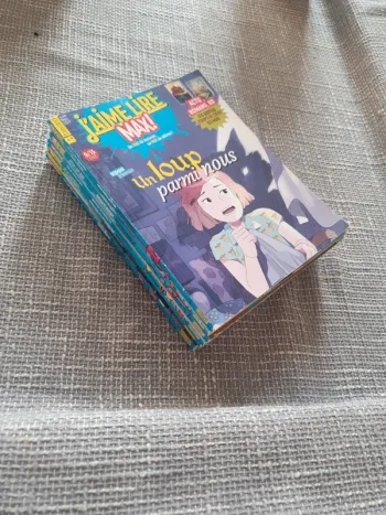 Lot de 10 j'aime lire max