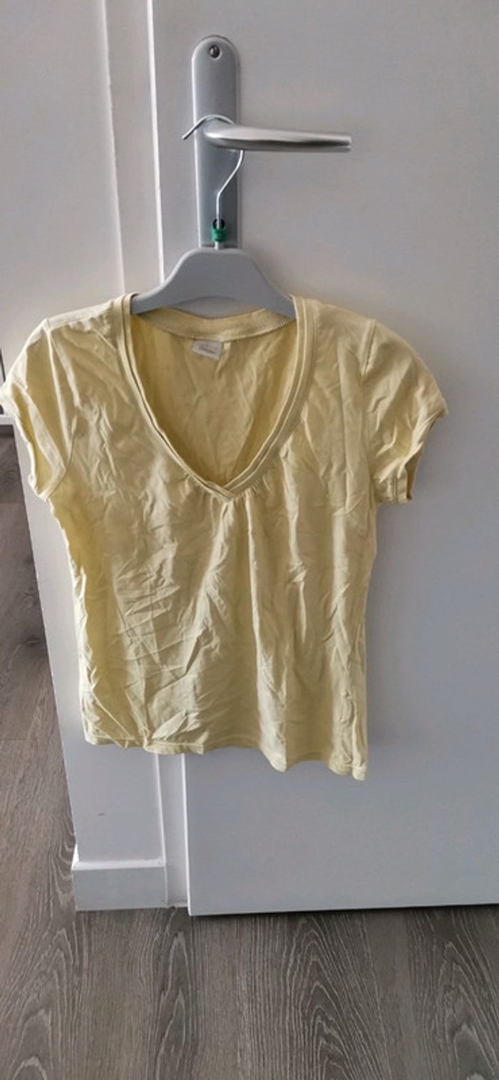 T shirt jaune