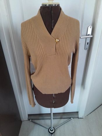 Joli petit pull coton avec bouton RL Lauren Ralph Lauren  taille L