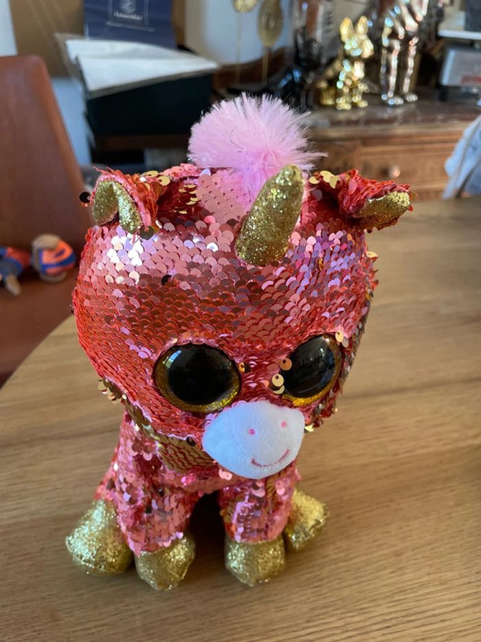Peluche 23cm t’y en sequins - photo numéro 7
