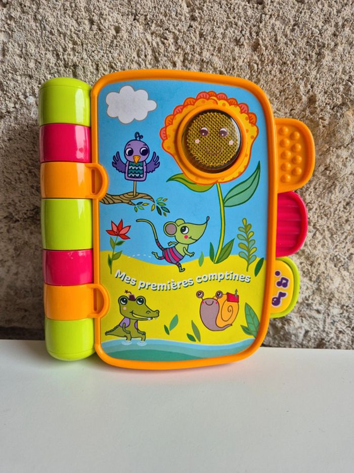 P’tit livre enchanté Vtech, mes premières comptines