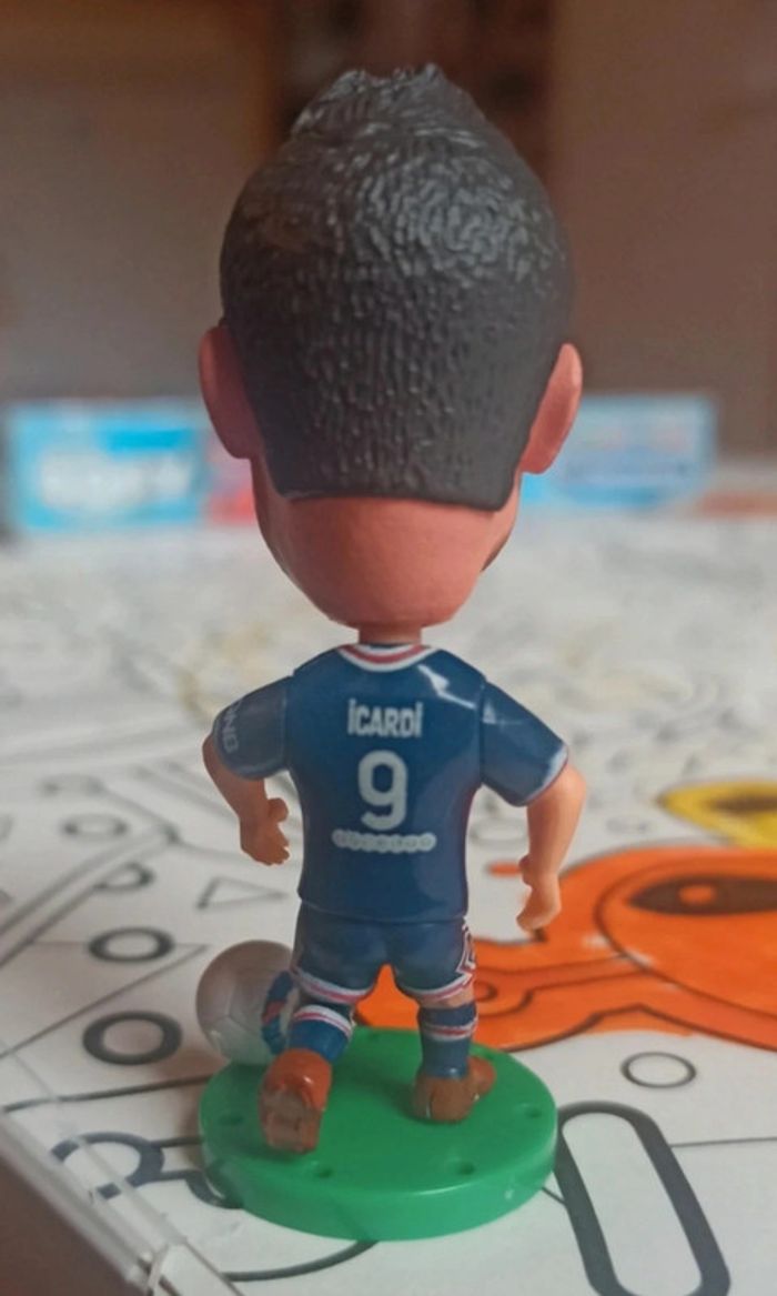 Petite figurine football neuve Mauro Icardi PSG Paris Saint-Germain - photo numéro 2