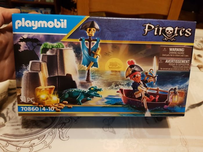 Playmobil 70860 - Neuf - Cachette trésor pirate - photo numéro 2