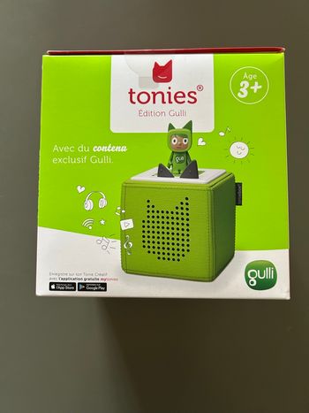 Tonies box édition limitée Gulli + 3 figurines