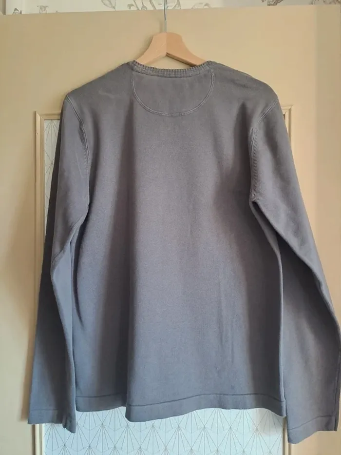 CADEAU pr tte cde à la dde pls défauts Pull homme kaki grisé Rica Lewis L - photo numéro 8