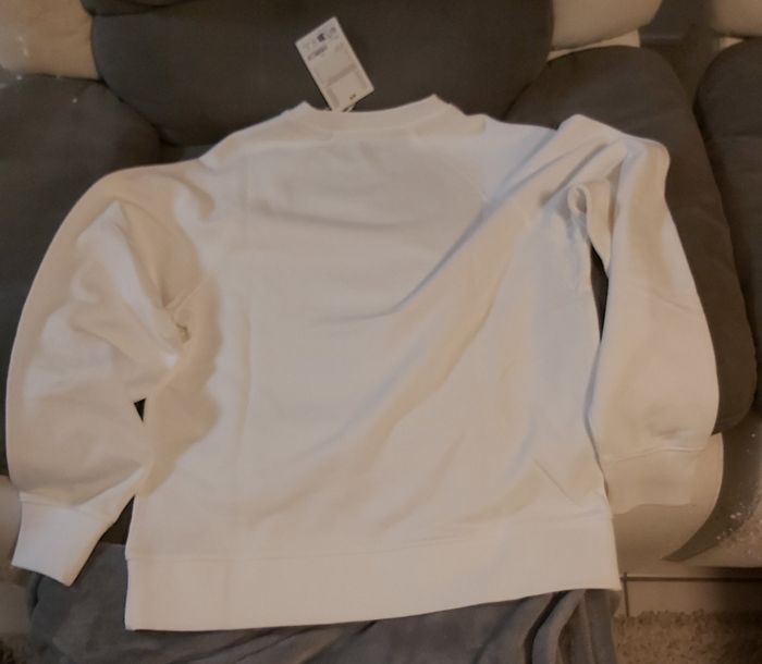Sweat blanc et jaune Esprit Neuf Taille M - photo numéro 6