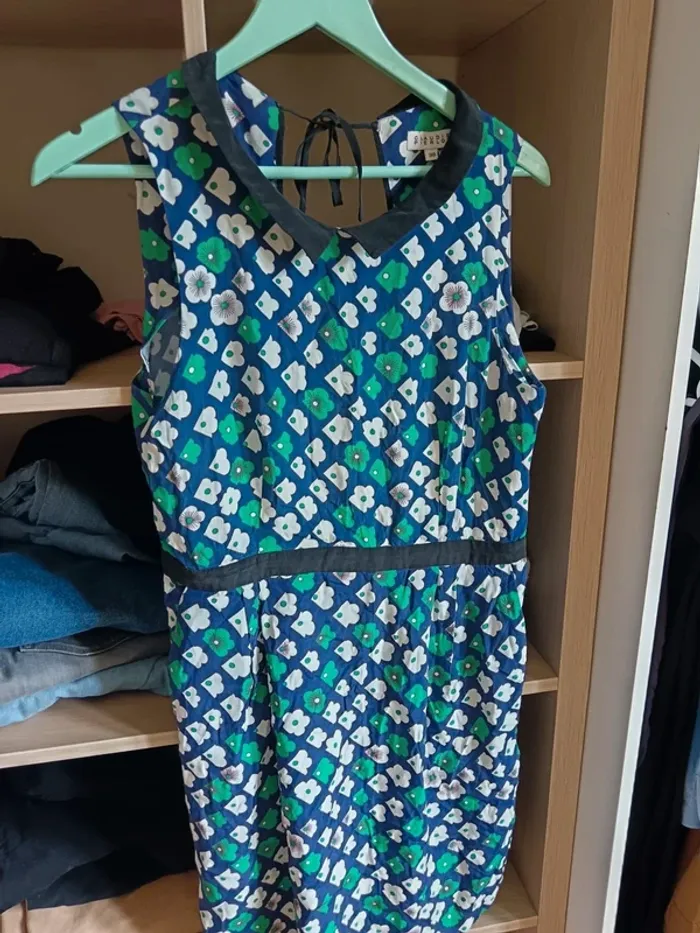 Robe courte printanière Claudie Pierlot - photo numéro 2
