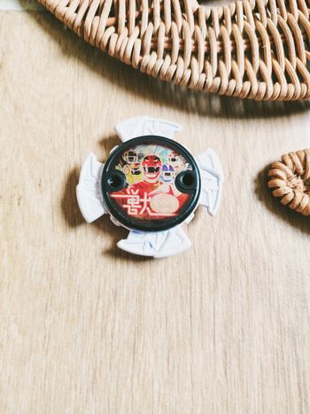 🌟 Power rangers Ninja steel - Etoile ishiban/badge en mousse blanche rangers Ninja storm - marque Bandai