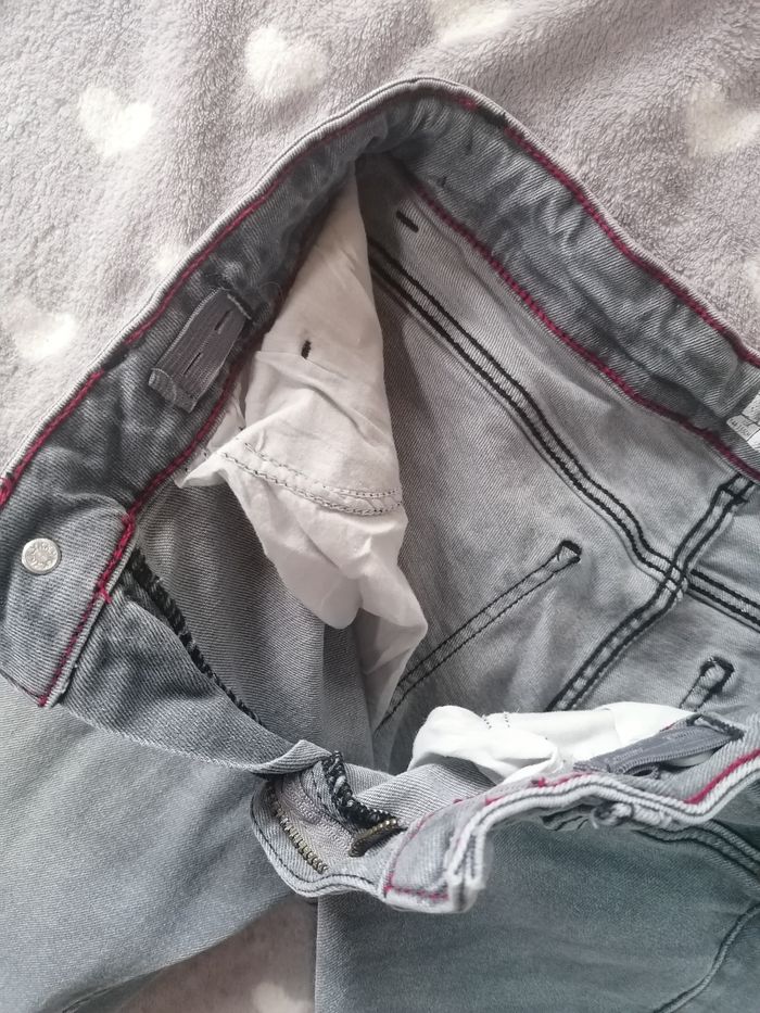 Pantalon jeans slim stretch 🩶   garçon XXS - photo numéro 4
