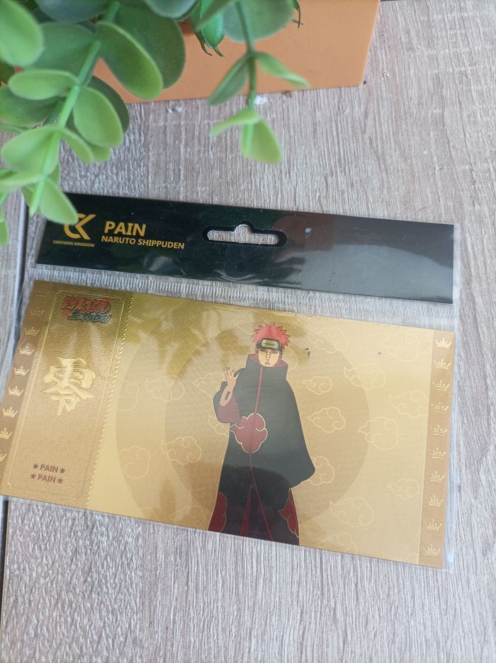 Golden ticket pain Naruto Shippuden cartoon kingdom