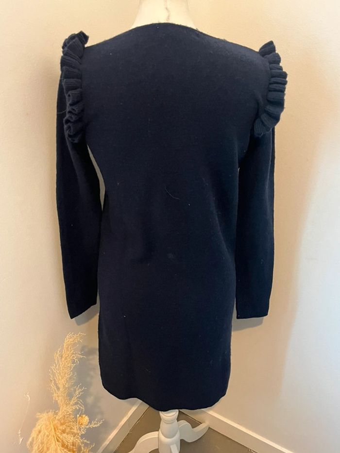 Robe en lainage marine Promod S - photo numéro 3